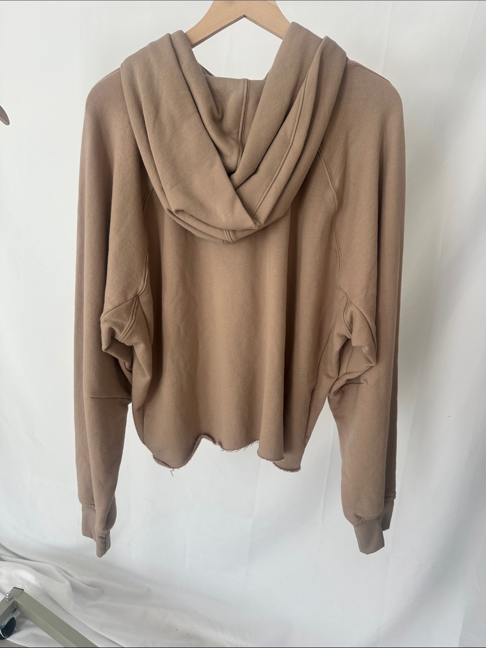 Left On Friday Taupe Hoodie NWT - Picture 2 of 3